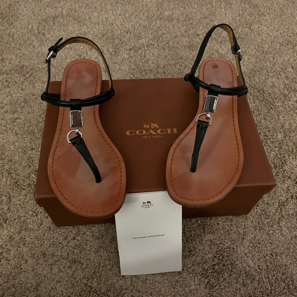 Authentic Coach Sandals